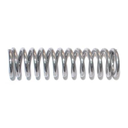 Midwest Fastener 1" x .135" x 3-3/4" Steel Compression Springs 6PK 18638